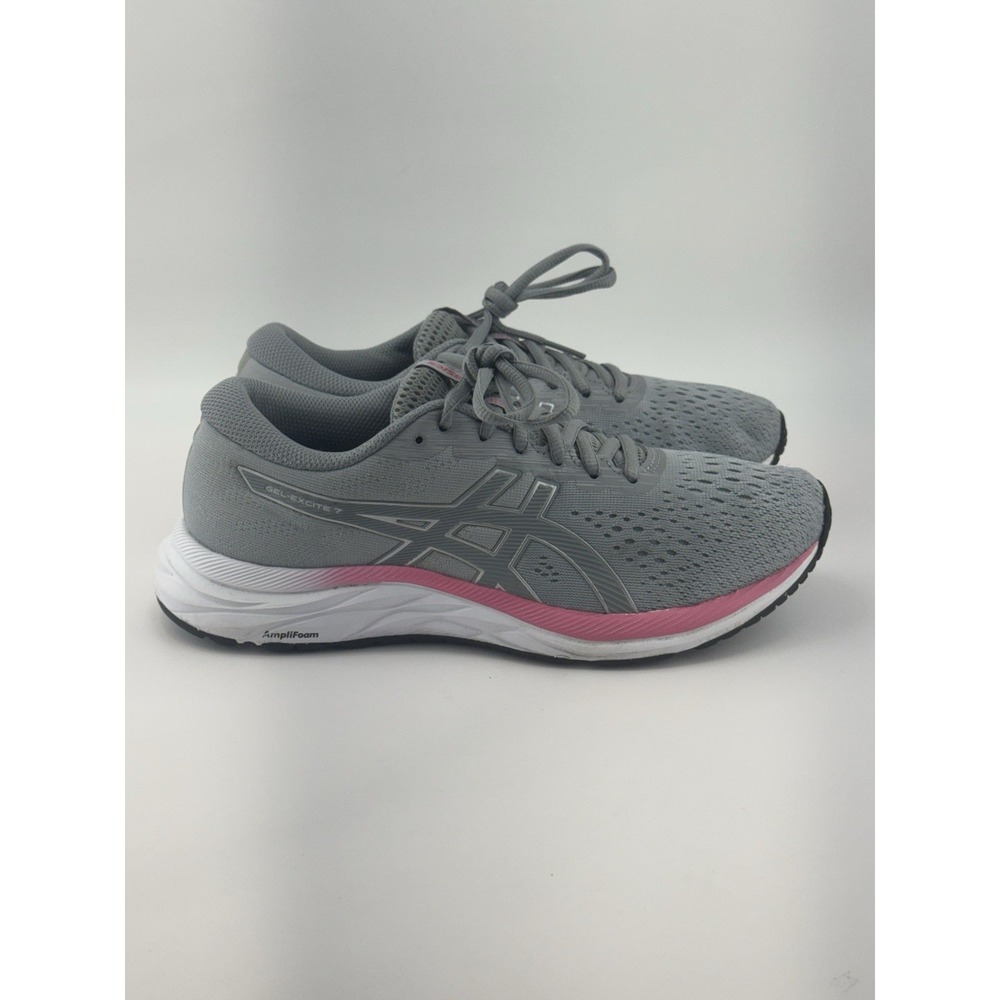 Asics Gel-Excite 7 Running Sneakers Shoes 1012A561 Gray Pink Women's Size 8